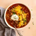 easy taco soup recipe with toppings