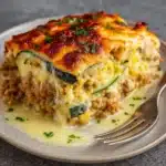 ground turkey zucchini casserole baked dinner
