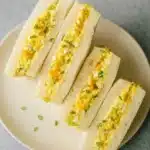 Japanese Egg Sandwich (Tamago Sando) on fluffy milk bread