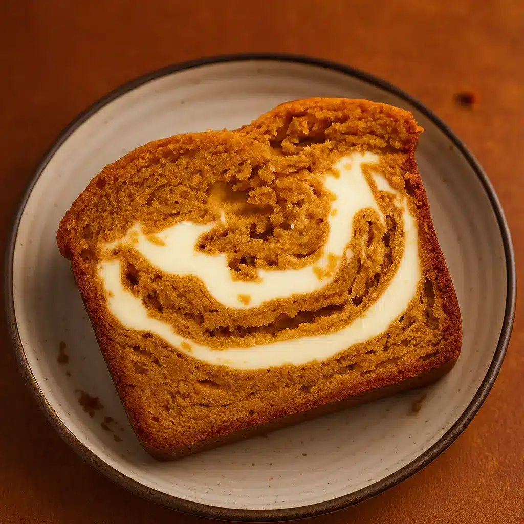 Pumpkin Bread with Cream Cheese Swirl Recipe – The Best Fall Treat Ever