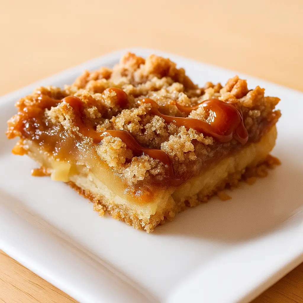 Salted Caramel Apple Crumble Bars – The Best Fall Dessert Ever
