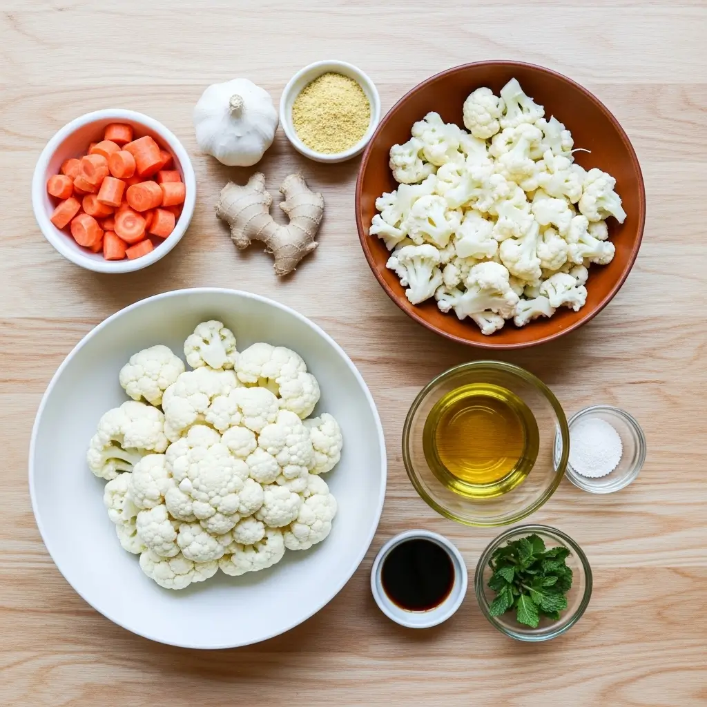 anti inflammatory cauliflower chicken soup ingredients