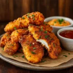 crack chicken tenders with cheese