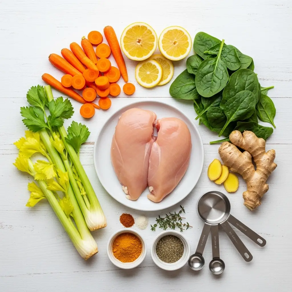 crock-pot-lemon-ginger-chicken-soup-ingredients