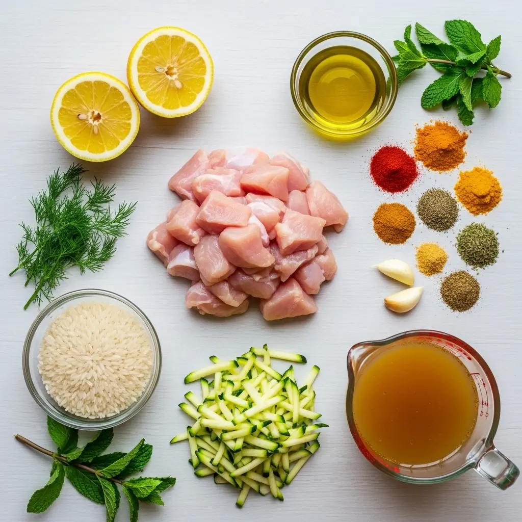 dump-and-bake chicken tzatziki ingredients