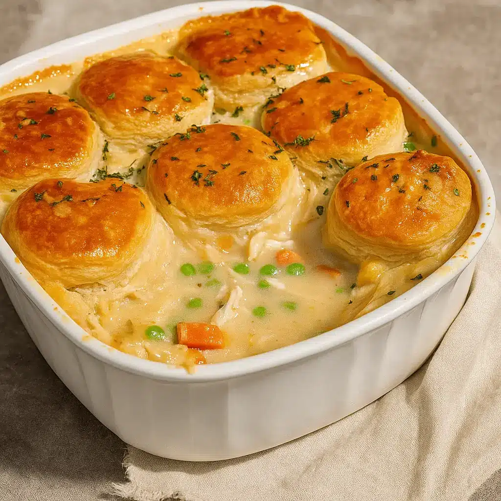 homemade chicken pot pie casserole recipe
