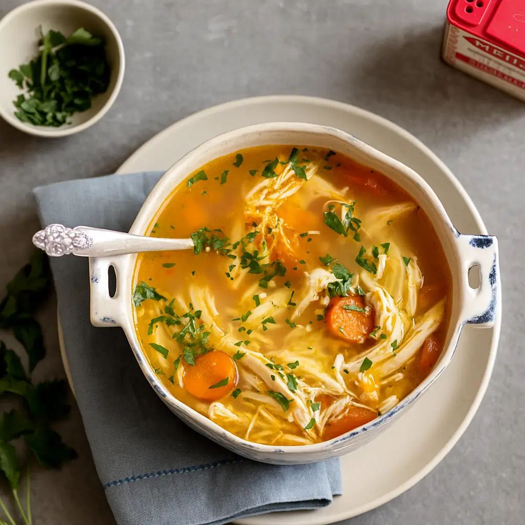 Homemade Nourishing Chicken Soup