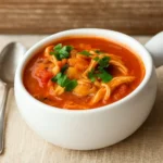 Mediterranean Roasted Chicken and Chick Pea Soup