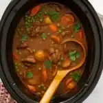 Slow Cooker Beef Stew served in a bowl