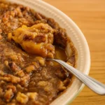 Southern Sweet Potato Casserole fresh from the oven