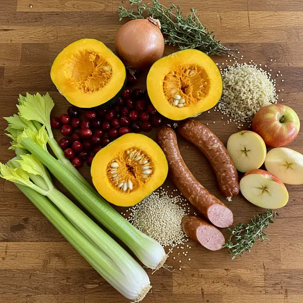 stuffed baked acorn squash ingredients