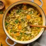 turkey-noodle-soup-homemade-bowl