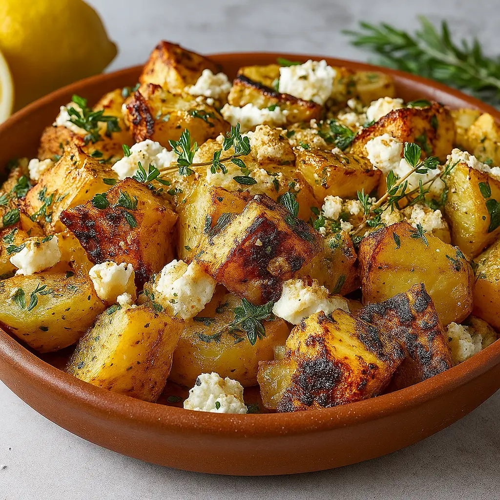 baked-feta-potatoes-with-lemon-featured
