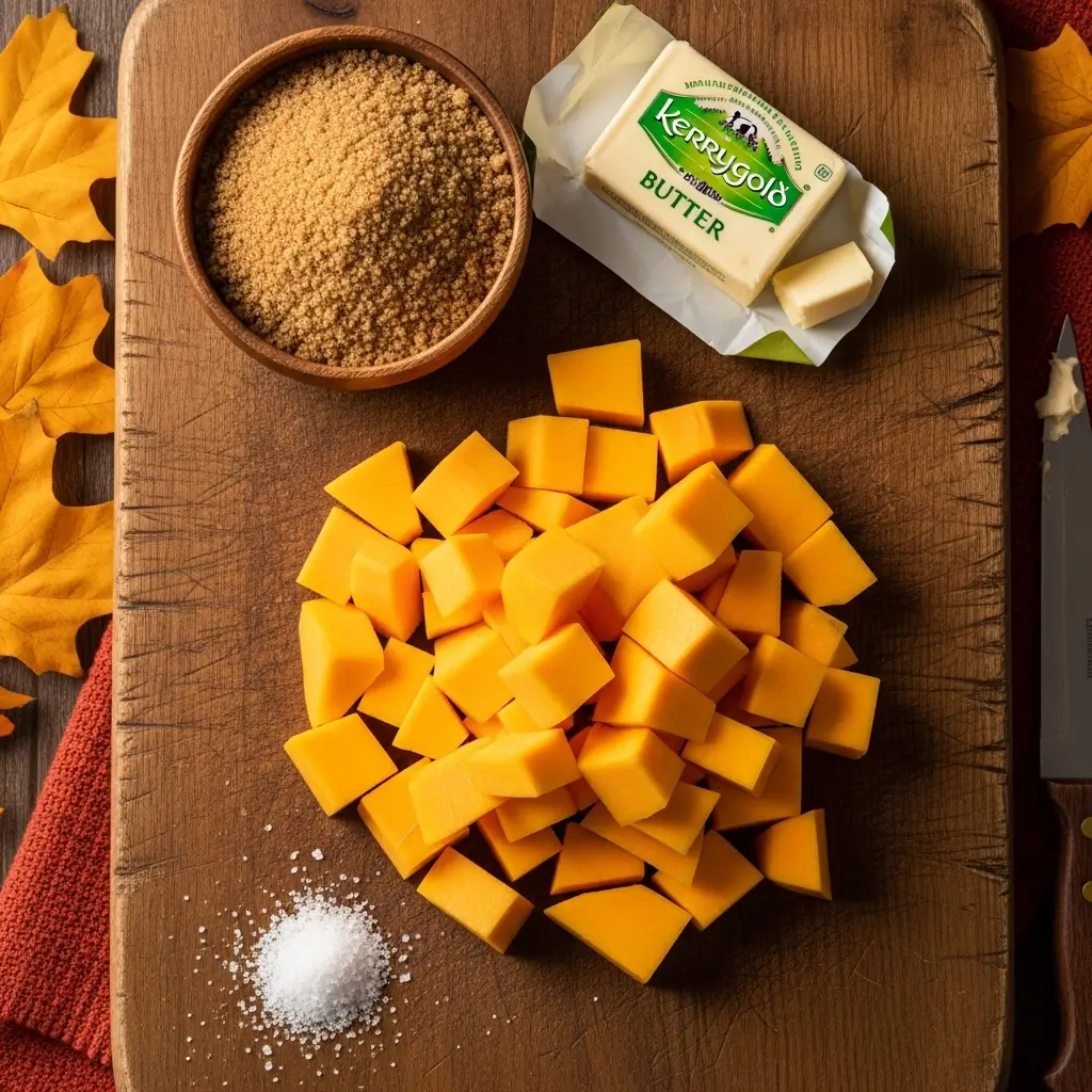 Butternut Squash and Brown Sugar Ingredients
