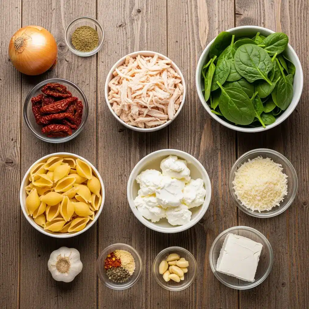 Ingredients for Creamy Marry Me Chicken Soup