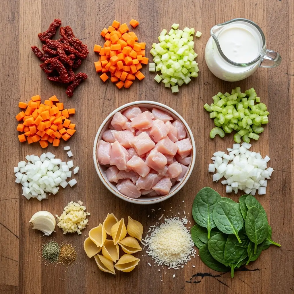 creamy-marry-me-tuscan-chicken-ingredients