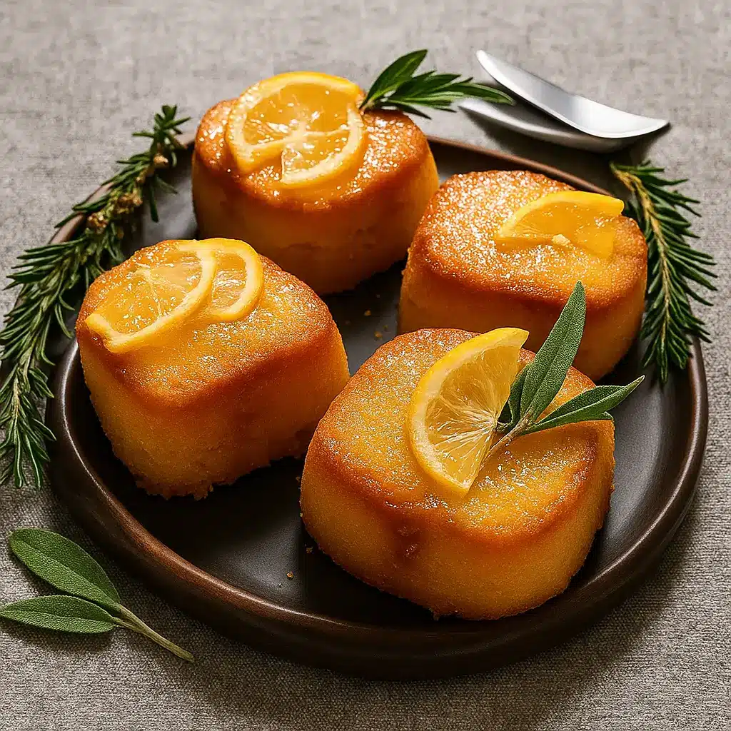 Orange Ginger Honey Cakes – A Cozy Citrus-Spiced Delight