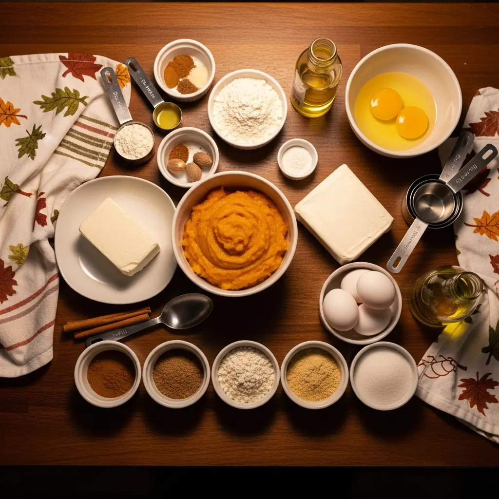 pumpkin-cheesecake-cupcakes-ingredients