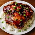 Slow Cooker Honey Garlic Chicken in Slow Cooker
