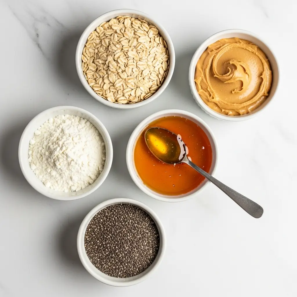 Ingredients for 5 ingredient protein energy balls