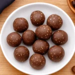 Date brownie balls no-bake chocolate snack