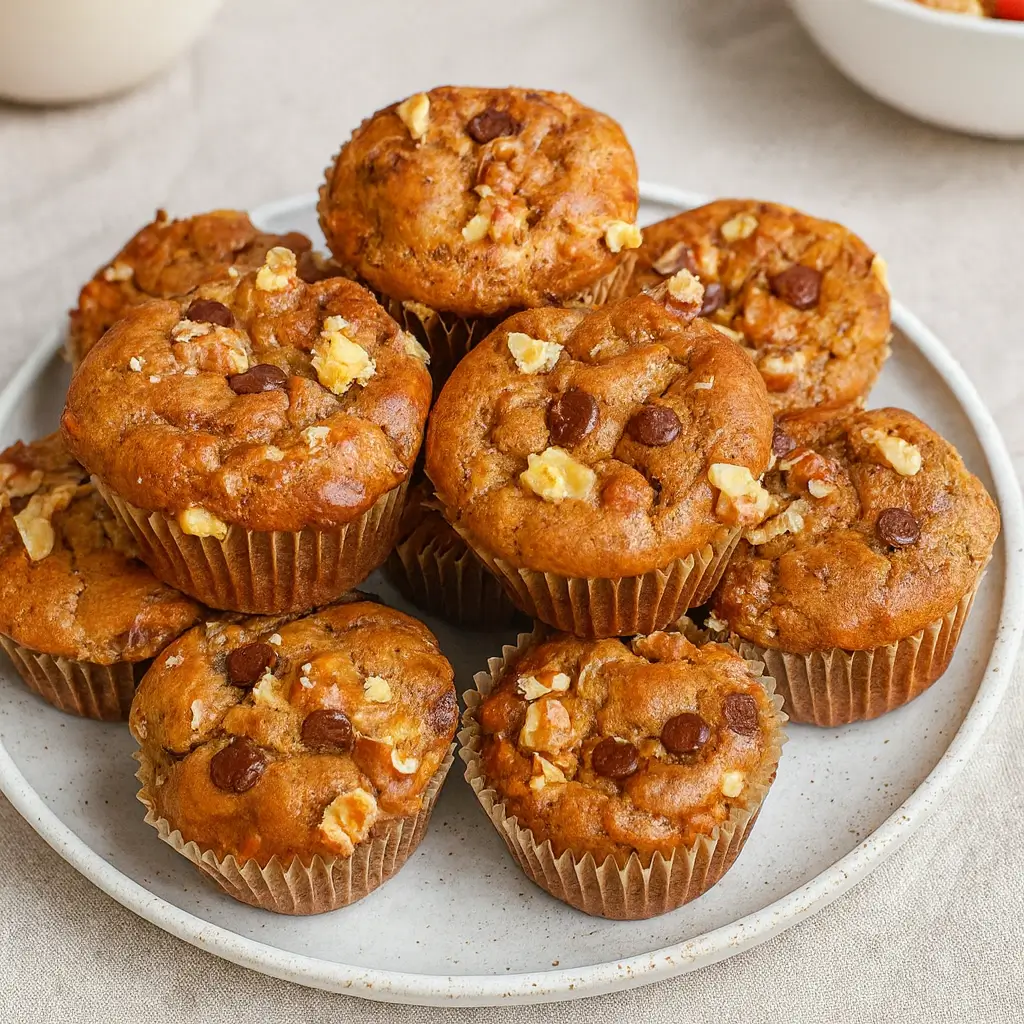 Flourless Banana Muffins: Easy, Moist &amp; Gluten-Free Bliss
