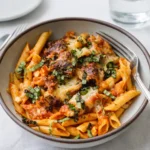 Healthy Cottage Cheese Pasta Bake With Veggies