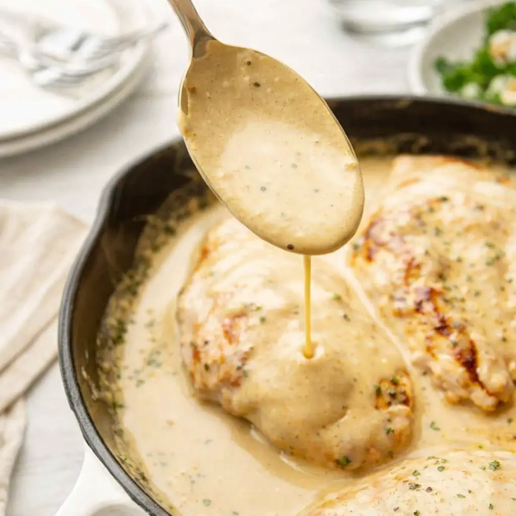 Lemon Pepper Chicken with Creamy Lemon Sauce