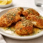 Longhorn Steakhouse Parmesan Chicken on dinner plate