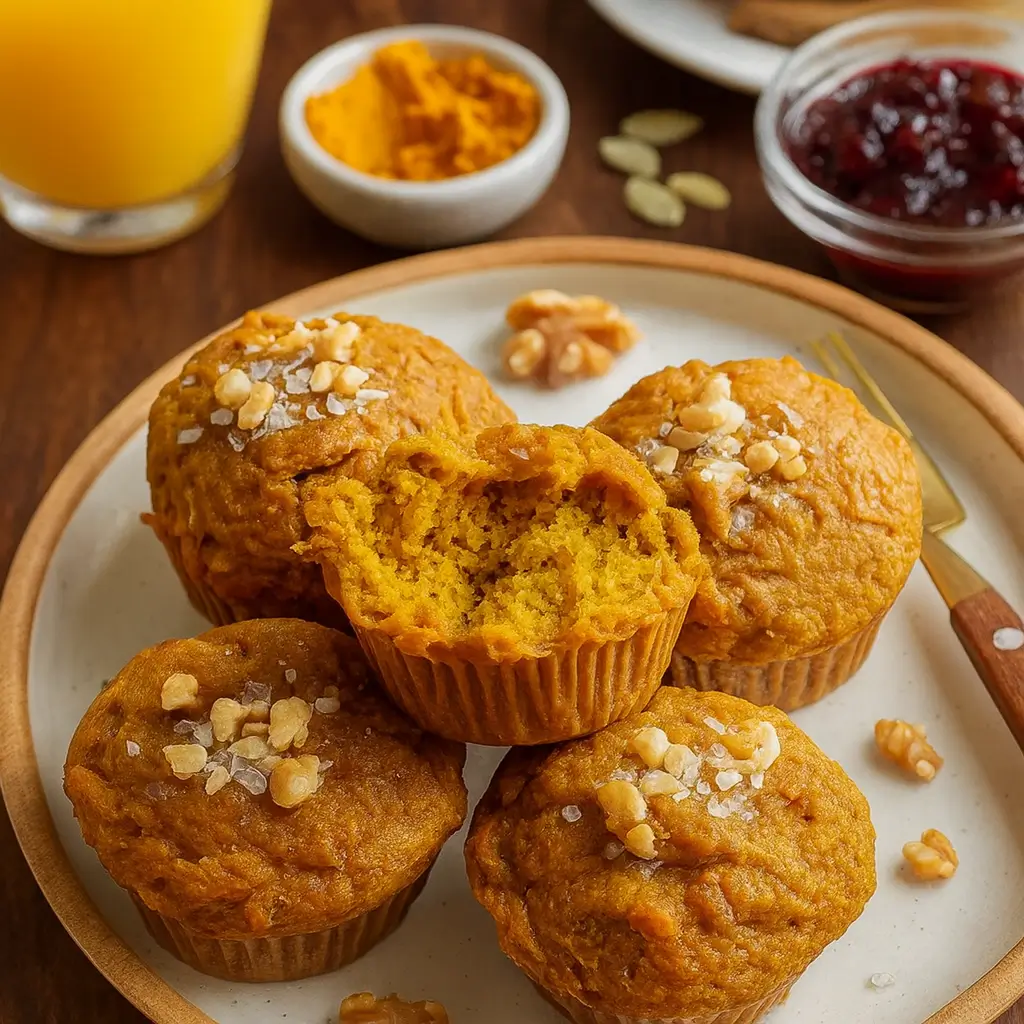 Low-Calorie High-Protein Pumpkin Muffins for Guilt-Free Snacking