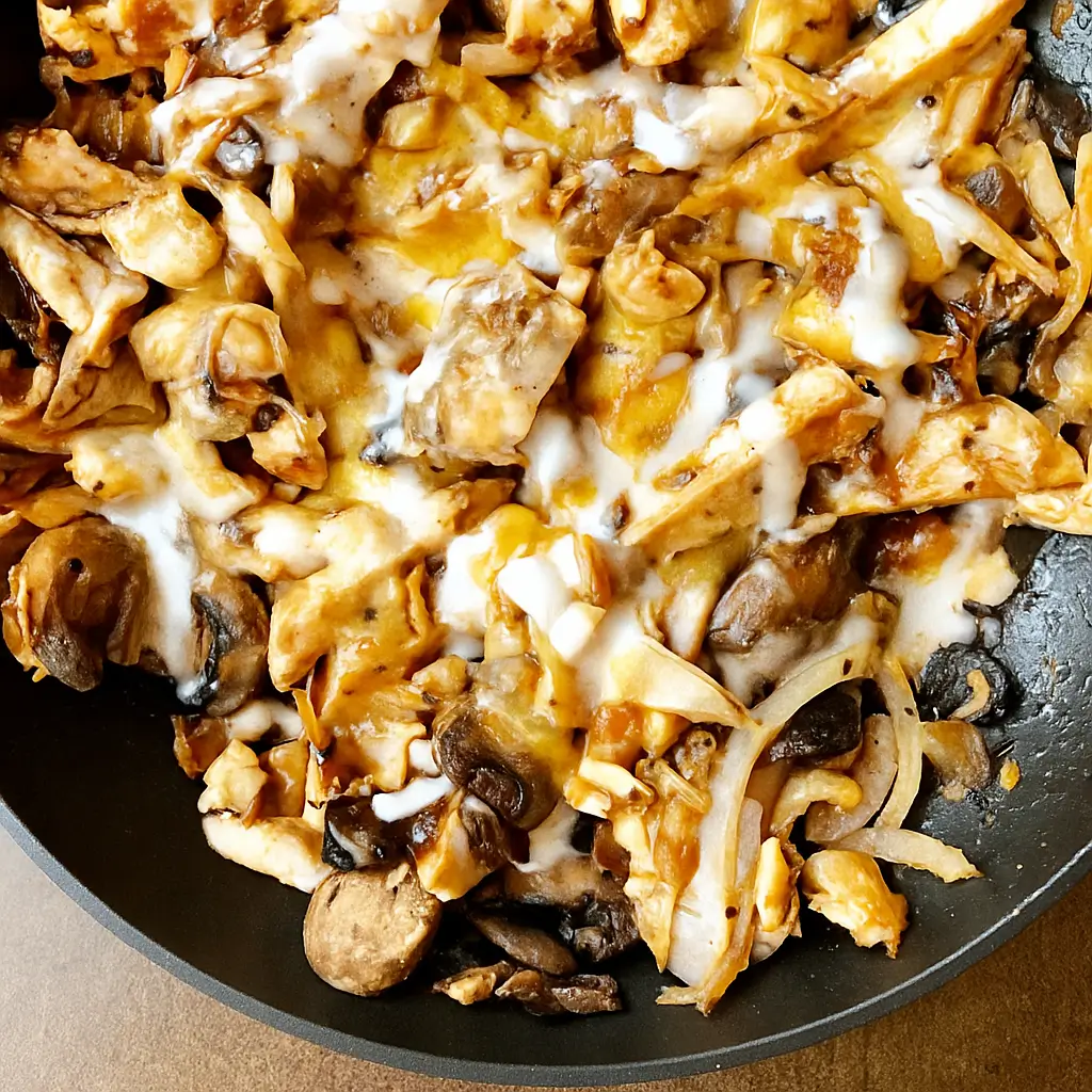 Low Carb BBQ Chicken Thighs in a Skillet