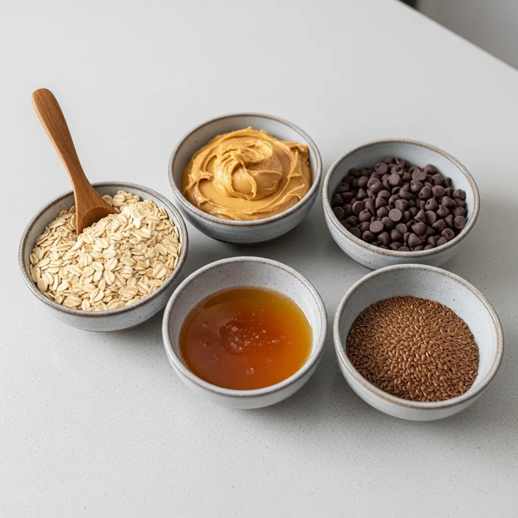 Peanut Butter Energy Balls ingredients
