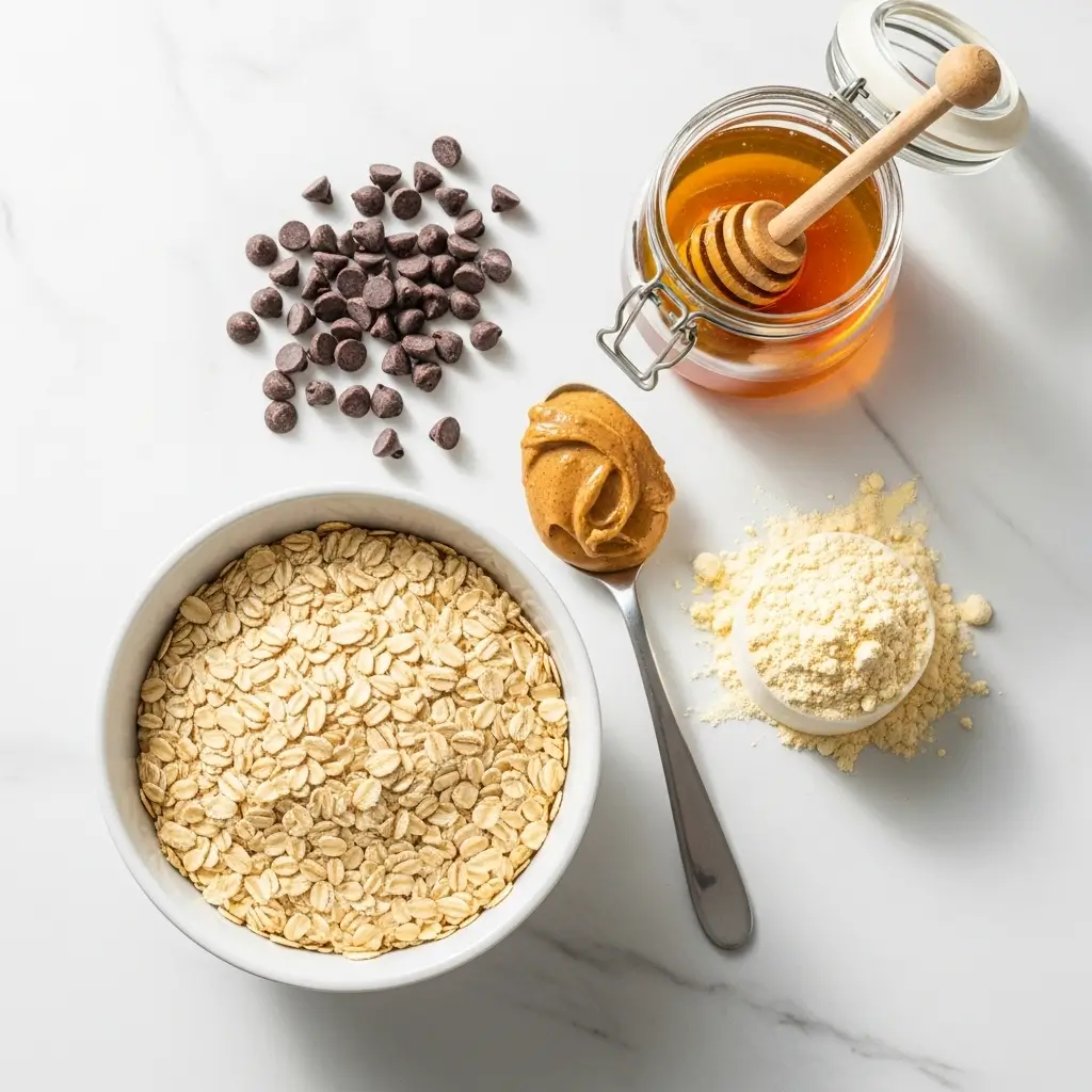 Ingredients for Protein Balls for Healthy Snacking Delight