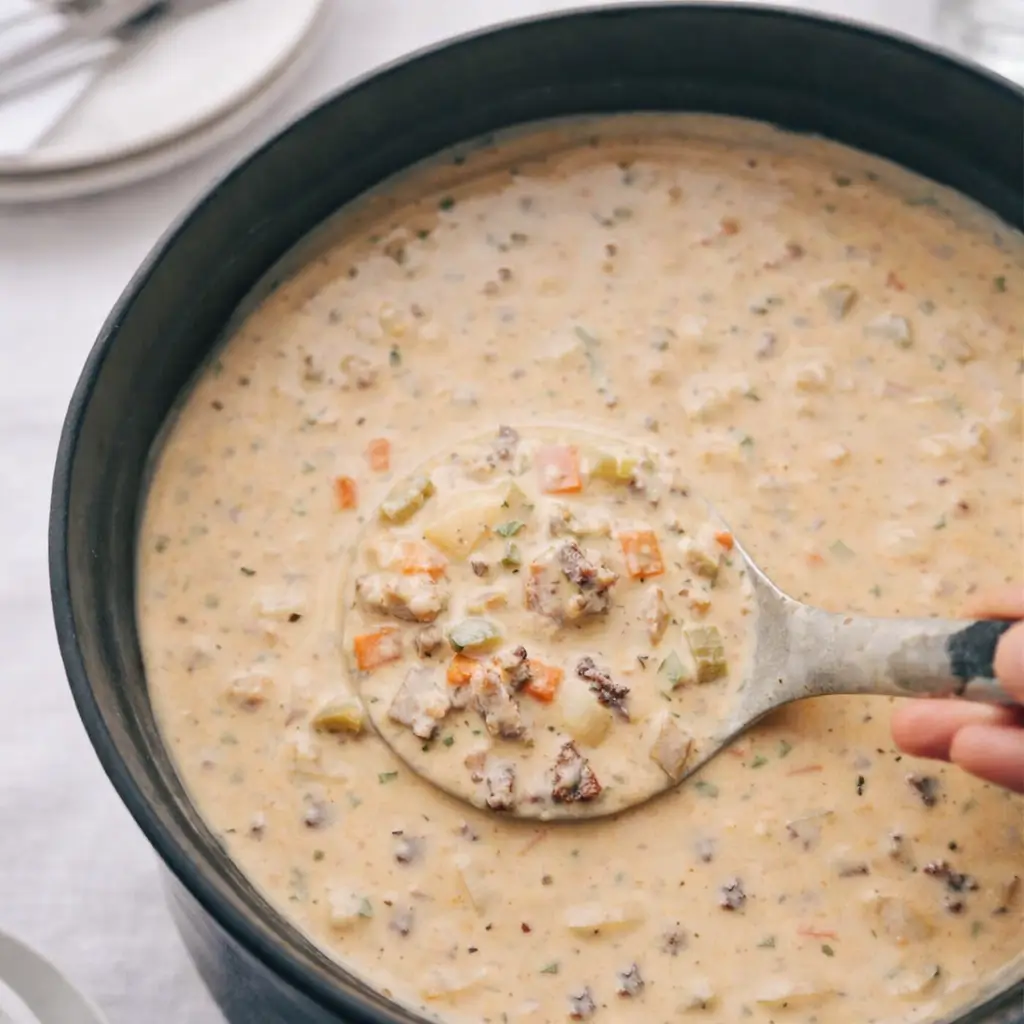 sausage potato soup creamy comfort food