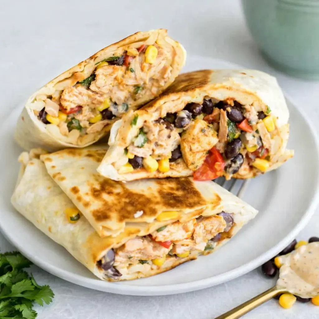 southwest chicken wrap
