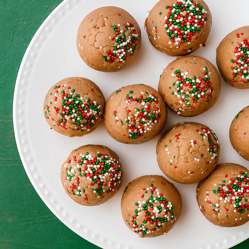 sugar cookie protein balls