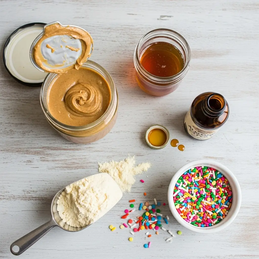 sugar cookie protein balls ingredients