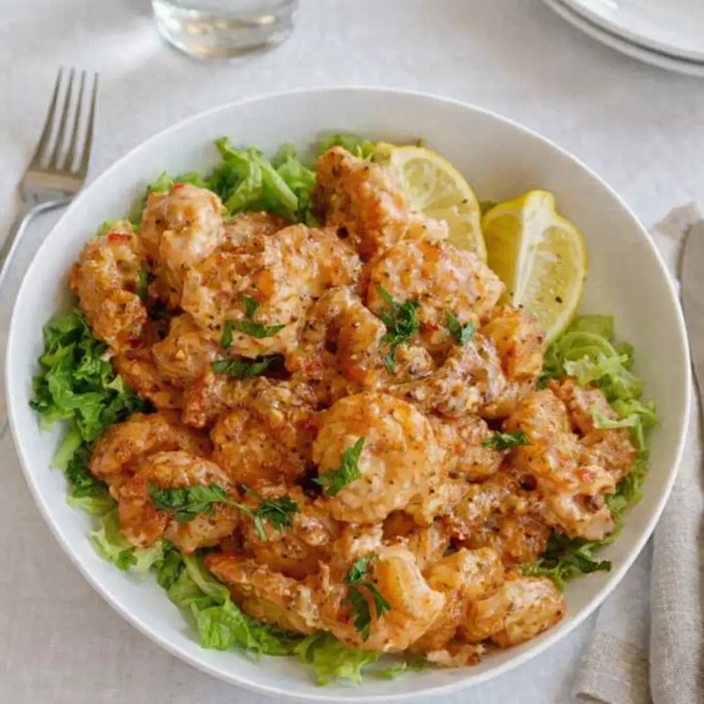 Bang Bang Shrimp recipe with creamy Thai chili sauce