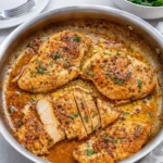Best Garlic Butter Chicken skillet dinner