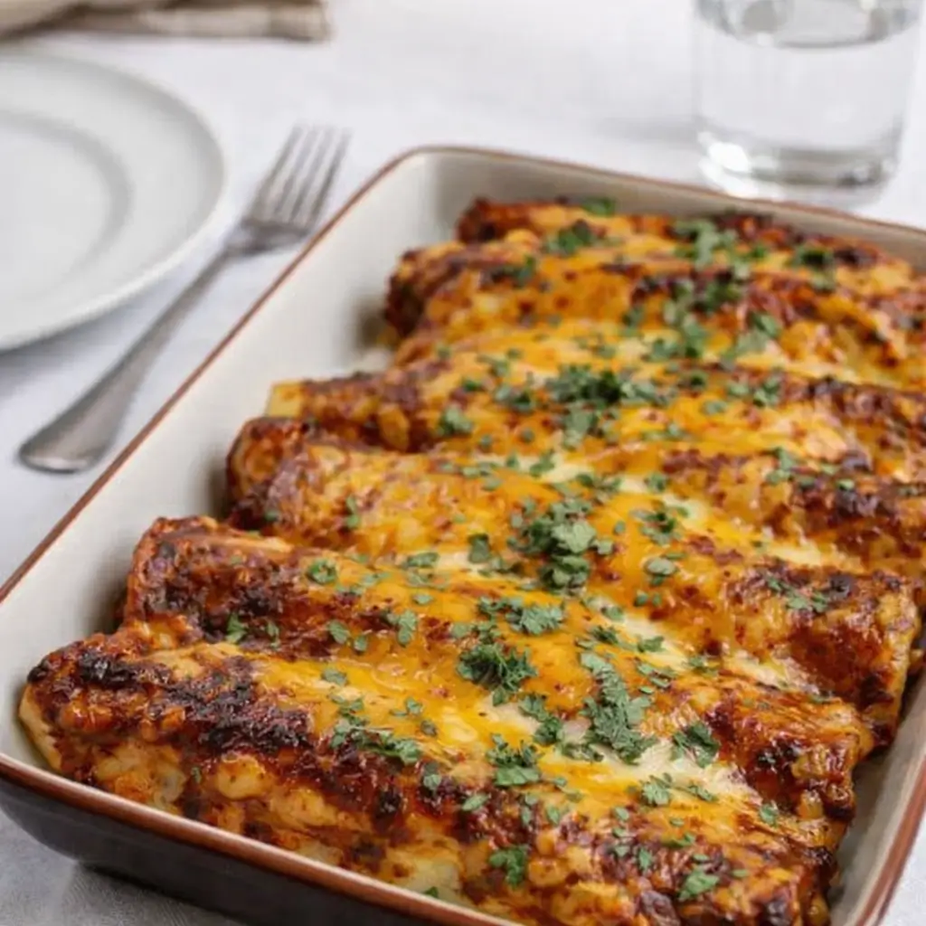 best-ground-beef-enchiladas-featured