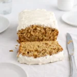 Carrot Cake Loaf with Cinnamon Frosting