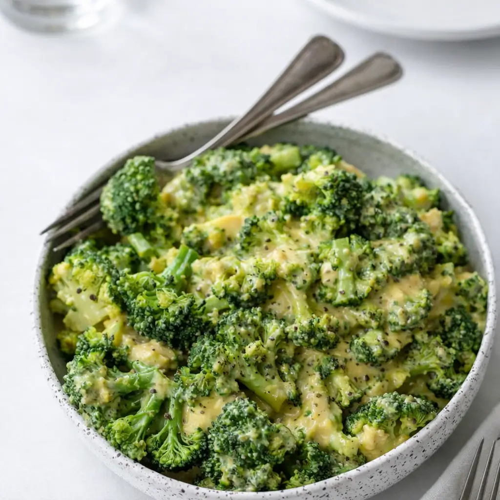 Cheesy Broccoli creamy side dish recipe