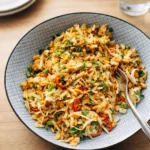 Chopped Thai-Inspired Chicken Salad with Peanut Dressing
