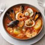 Easy Cioppino Seafood Stew in Tomato Broth