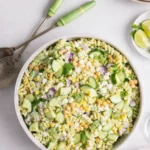 Healthy Cilantro Lime Pasta Salad