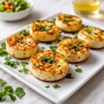 High-Protein Egg White Bites on rustic table