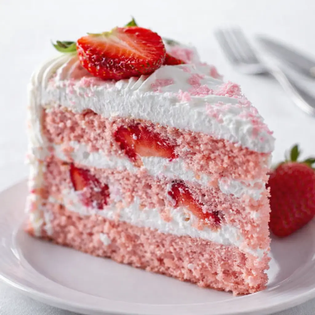 Homemade Strawberry Cake – Amazing, Moist, and Fresh in Every Bite