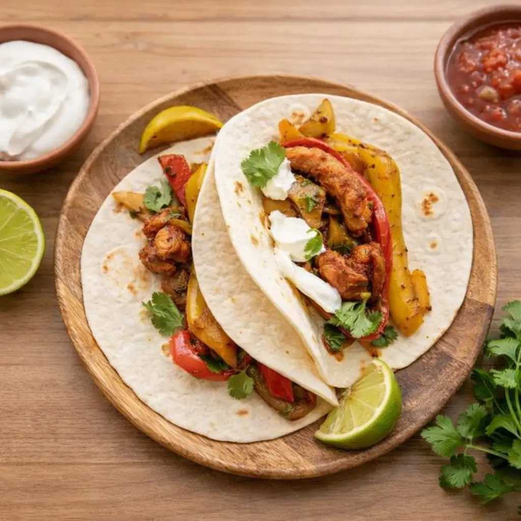 Sheet Pan Chicken Fajitas one-pan dinner