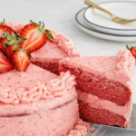 strawberry-cake-with-fresh-buttercream