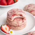 strawberry-cheesecake-cookies-featured